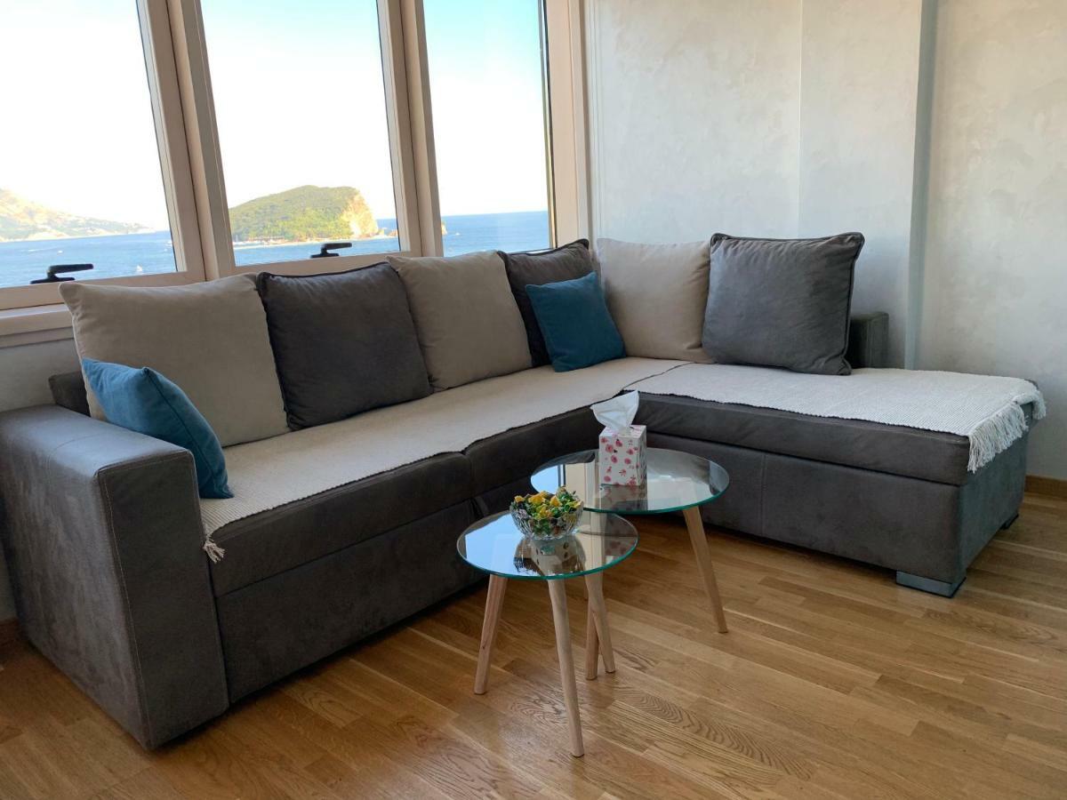 Panoramic Sea View 3-Bedroom Apartment 50 M From The Sea Budva Exterior foto